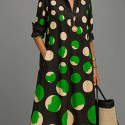 Green Polka Dot