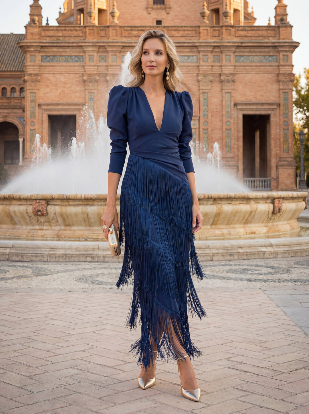 Salvia Dress