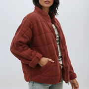 Brick red