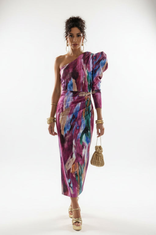 Yllana Midi Dress