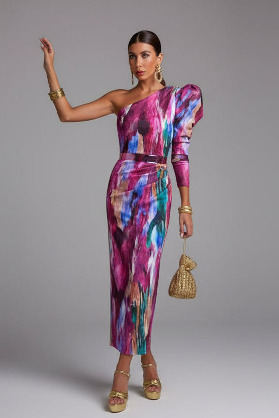 Yllana Midi Dress