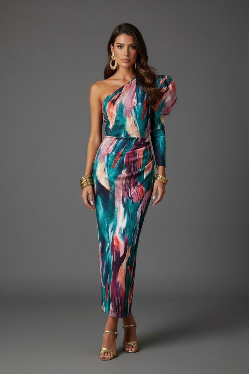 Yllana Midi Dress